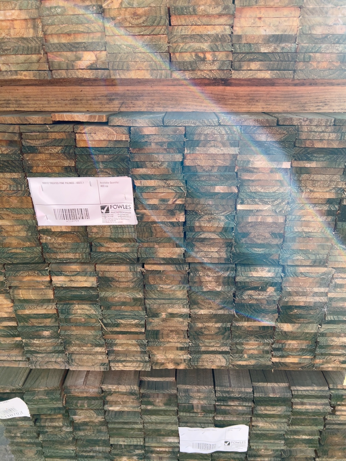 100X12 TREATED PINE PALINGS-480/2.1 100X12 TREATED PINE PALINGS-480/2.1