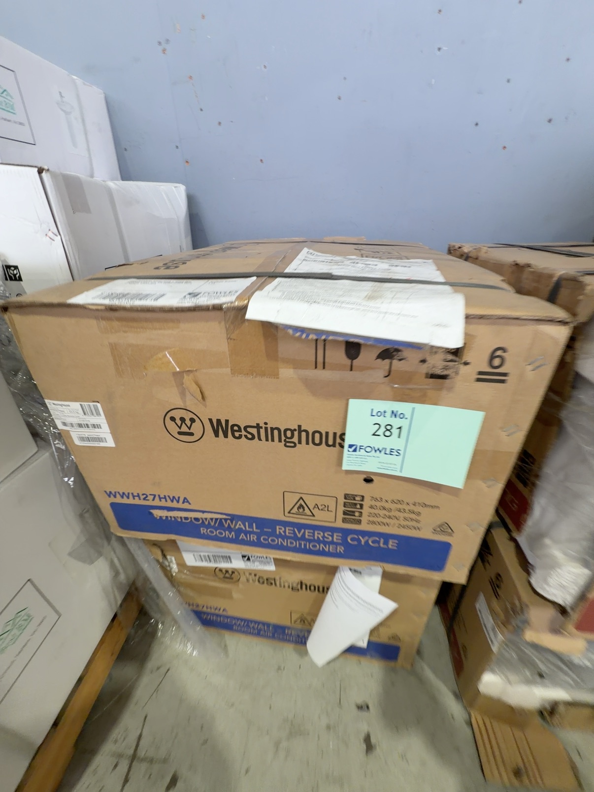 WESTINGHOUSE WWH27HWA 2.7KW/2.4KW REVERSE CYCLE BOX AIR CONDITIONER WITH 12 MONTH WARRANTY WESTINGHOUSE WWH27HWA 2.7KW/2.4KW REVERSE CYCLE BOX AIR CONDITIONER WITH 12 MONTH WARRANTY