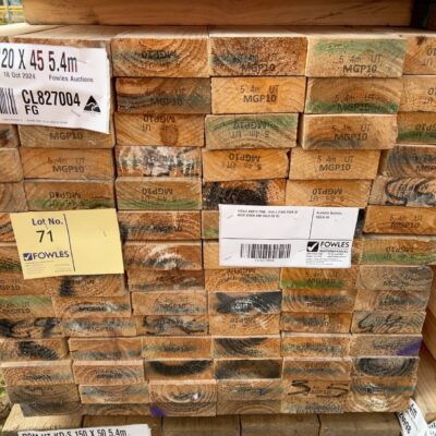120X45 MGP10 PINE-84/5.4 (THIS PACK IS AGED STOCK AND SOLD AS IS)