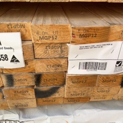 90X45 MGP12 PINE-48/6.0 (THIS PACK IS AGED STOCK AND SOLD AS IS)
