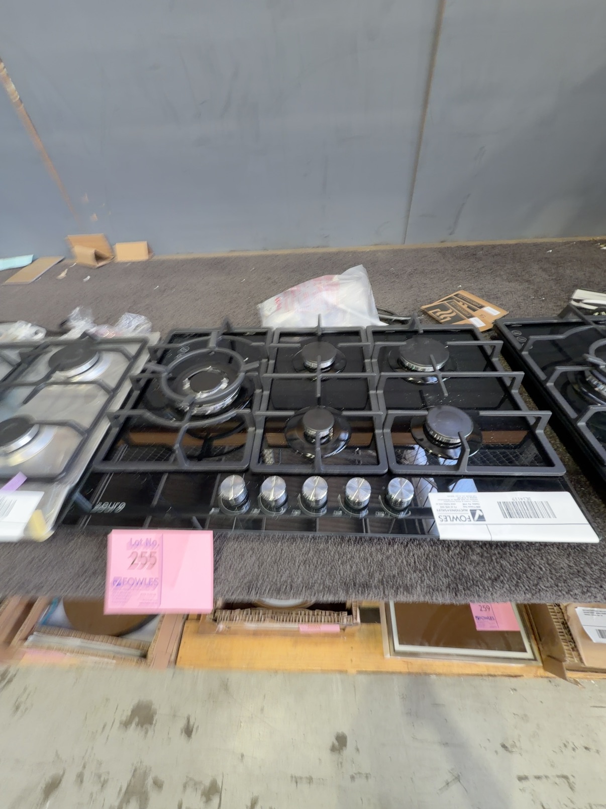 EX DISPLAY EURO 750MM GAS COOKTOP, BLACK GLASS, ECT750GBK2, 3 MONTH WARRANTY EX DISPLAY EURO 750MM GAS COOKTOP, BLACK GLASS, ECT750GBK2, 3 MONTH WARRANTY