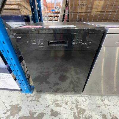 EX DISPLAY EURO 600MM DISHWASHER ED614BK, BLACK 6 WASH PROGRAMS, 3 MONTH WARRANTY EX DISPLAY EURO 600MM DISHWASHER ED614BK, BLACK 6 WASH PROGRAMS, 3 MONTH WARRANTY