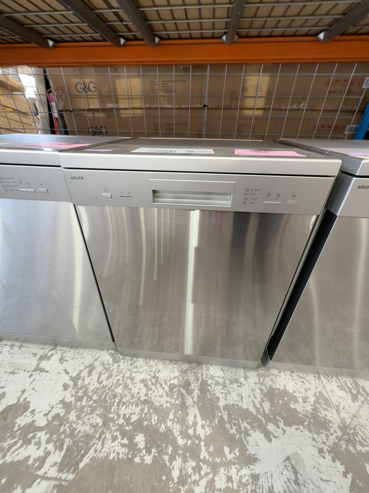 EX DISPLAY EURO 600MM DISHWASHER EDV604SS, 4 WASH PROGRAMS, 3 MONTH WARRANTY EX DISPLAY EURO 600MM DISHWASHER EDV604SS, 4 WASH PROGRAMS, 3 MONTH WARRANTY