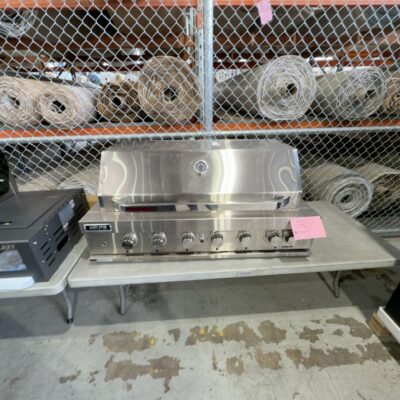 EX DISPLAY EURO 1200MM BUILT IN 6 BURNER BBQ EAL1200RBQNG, NATURAL GAS, 3 MONTH WARRANTY EX DISPLAY EURO 1200MM BUILT IN 6 BURNER BBQ EAL1200RBQNG, NATURAL GAS, 3 MONTH WARRANTY