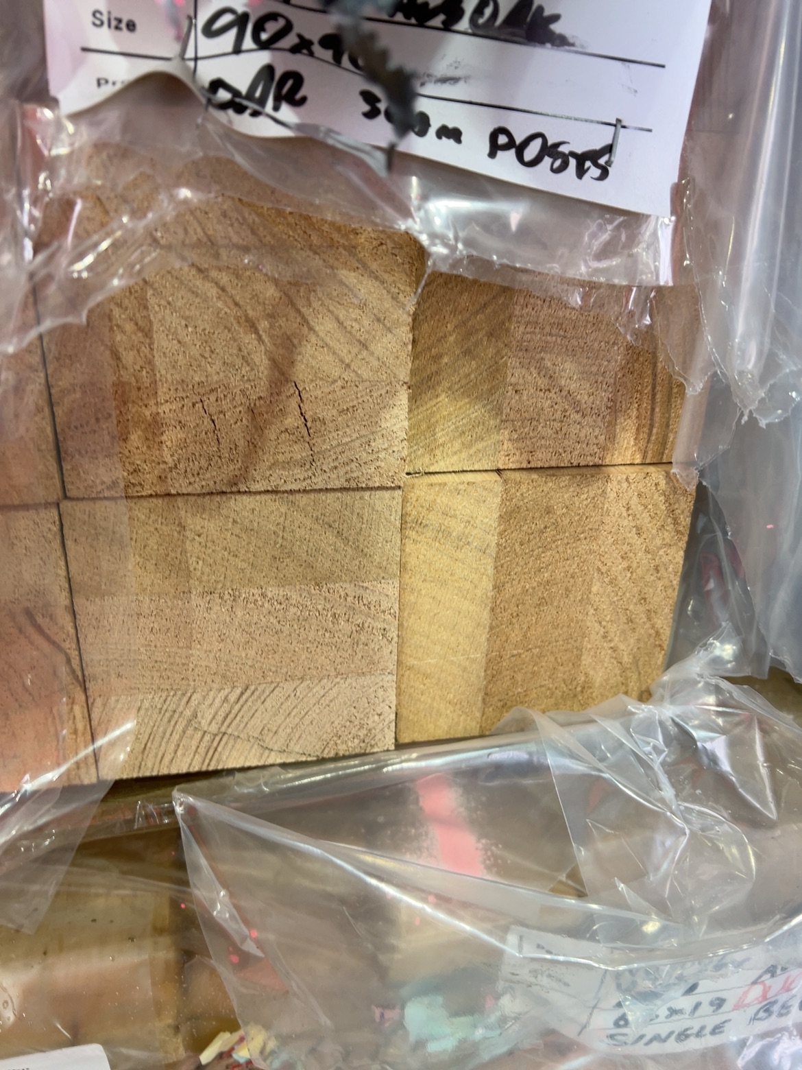 90X90 AUS OAK DAR LAM KD HARDWOOD POSTS 90X90 AUS OAK DAR LAM KD HARDWOOD POSTS