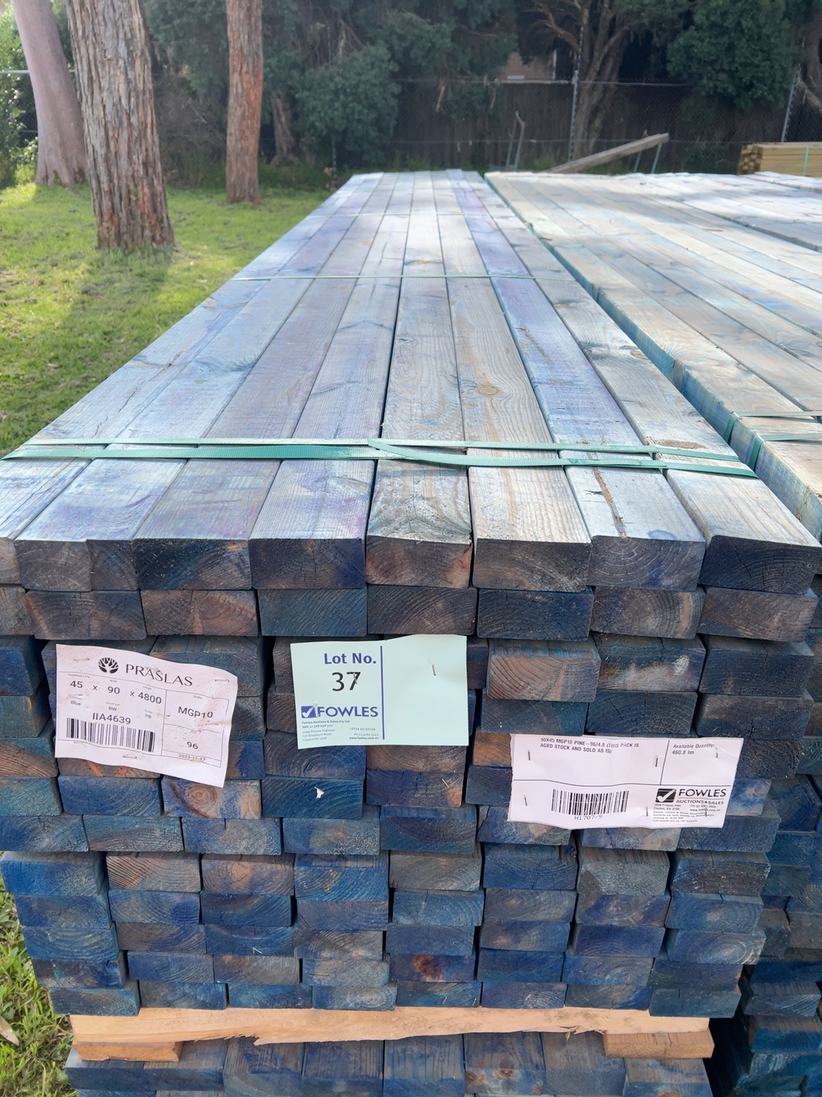 90X45 MGP10 PINE-96/4.8 (THIS PACK IS AGED STOCK AND SOLD AS IS) 90X45 MGP10 PINE-96/4.8 (THIS PACK IS AGED STOCK AND SOLD AS IS)