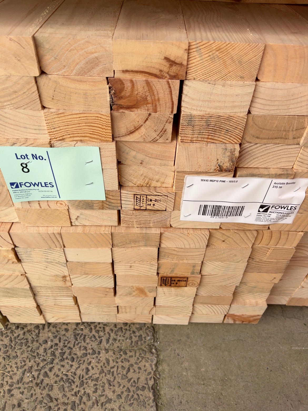 90X45 MGP10 PINE-105/3.0 90X45 MGP10 PINE-105/3.0