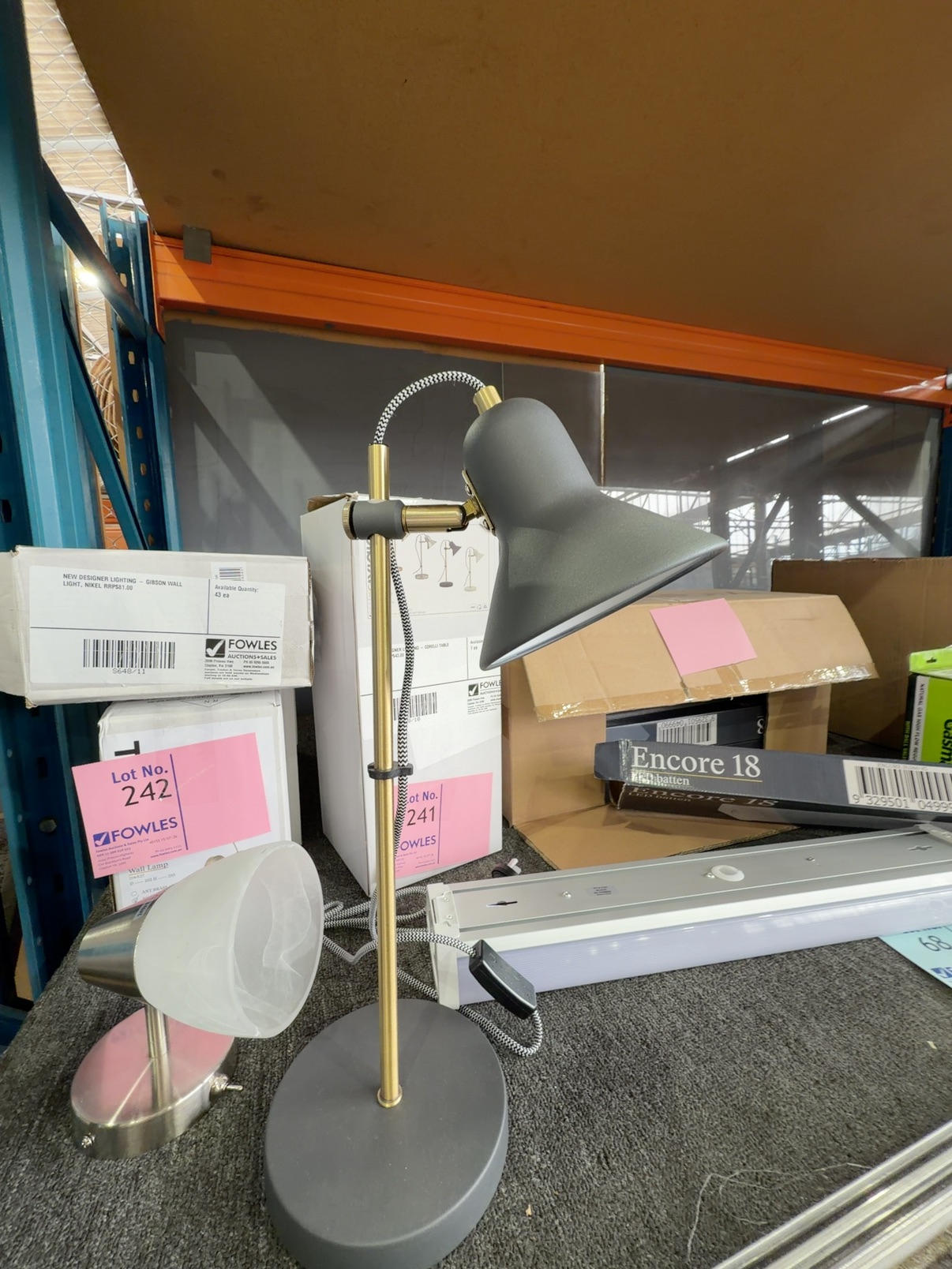 NEW DESIGNER LIGHTING - CORELLI TABLE LAMP RRP$43.00 NEW DESIGNER LIGHTING - CORELLI TABLE LAMP RRP$43.00