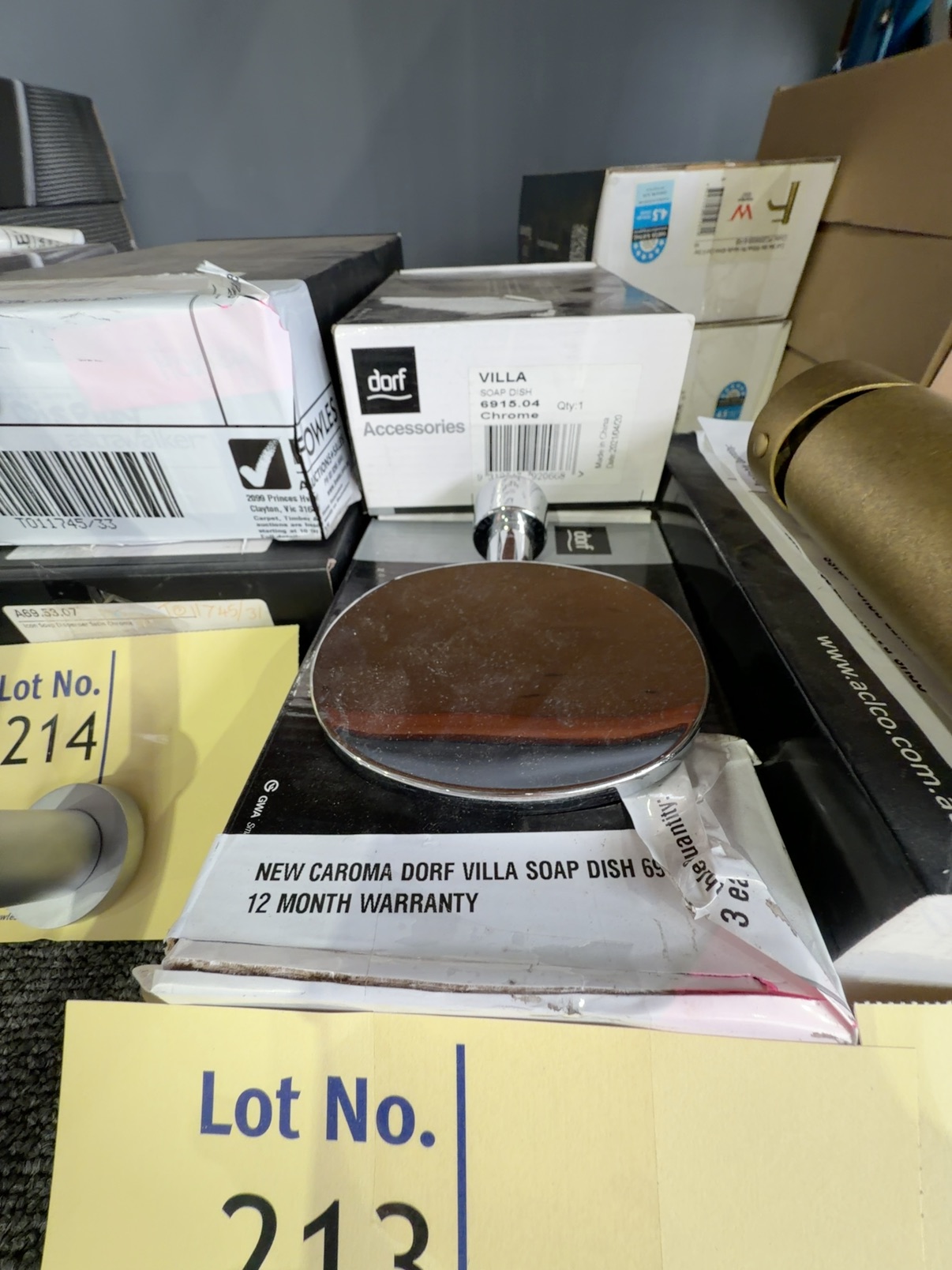 NEW CAROMA DORF VILLA SOAP DISH 6915.04, 12 MONTH WARRANTY NEW CAROMA DORF VILLA SOAP DISH 6915.04, 12 MONTH WARRANTY