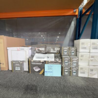 LARGE LOT OF DESIGNER BASIN PLUGS AND WASTES APPROX 149 PIECES, SOLD AS IS LARGE LOT OF DESIGNER BASIN PLUGS AND WASTES APPROX 149 PIECES, SOLD AS IS