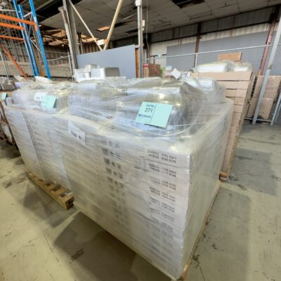 PALLET OF 56QTY LAUNDRY SINKS 45SSB PALLET OF 56QTY LAUNDRY SINKS 45SSB