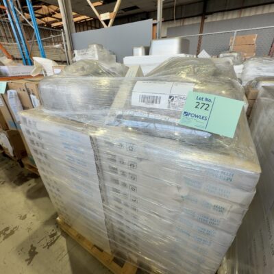 PALLET OF 23QTY LAUNDRY SINKS 45SSB PALLET OF 23QTY LAUNDRY SINKS 45SSB