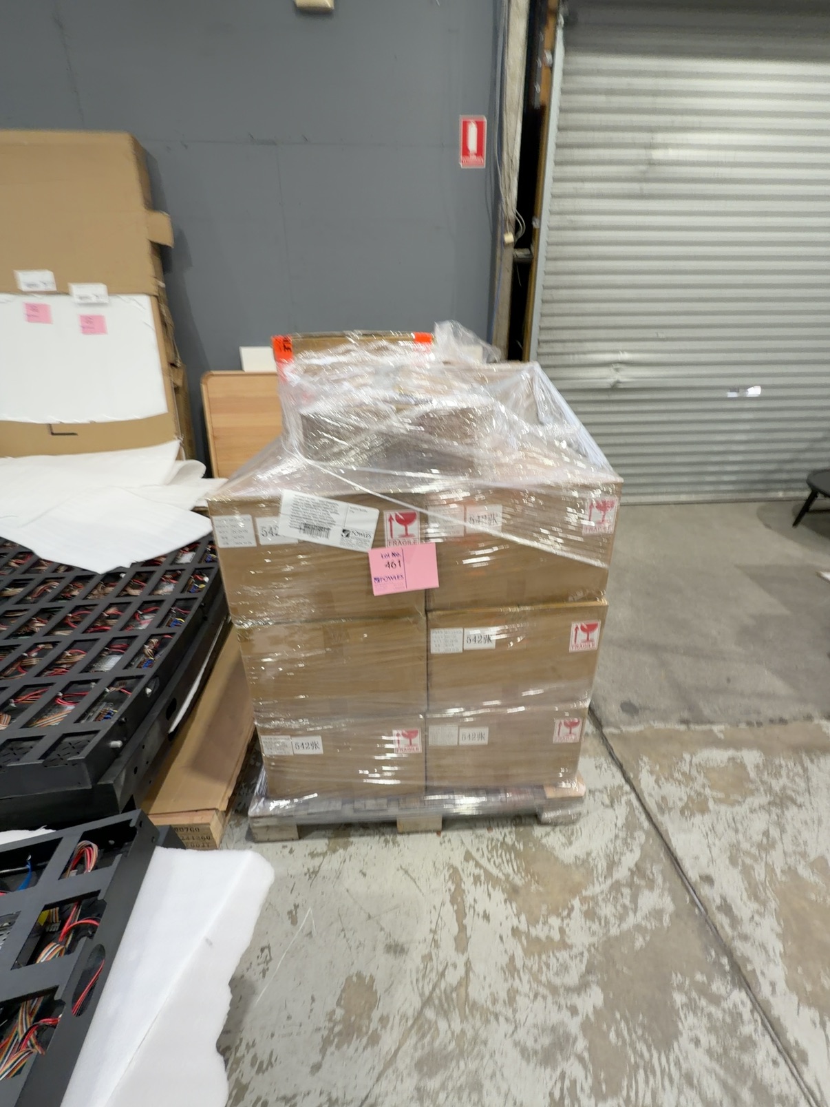INSURANCE SALVAGE - GIANT COMMERCIAL LED VIDEO WALL PACKAGE APPROX. 6.0M X 2.52M (15.12SQM). INCLUDES MODULAR LED PANELS, 8-SECTION METAL FRAME, INTERNAL WIRING, POWER SUPPLIES & CABLING. REPORTED REPLACEMENT VALUE APPROX. $150,000-$200,000. THREE FRAME SECTIONS REPORTED DAMAGED; LED MODULE DAMAGE NOT VERIFIED. ORIGINAL CONTROLLER NOT SUPPLIED. UNTESTED / UNCOMMISSIONED - SOLD AS IS - INSPECTION STRONGLY RECOMMENDED. INSURANCE SALVAGE - GIANT COMMERCIAL LED VIDEO WALL PACKAGE APPROX. 6.0M X 2.52M (15.12SQM). INCLUDES MODULAR LED PANELS, 8-SECTION METAL FRAME, INTERNAL WIRING, POWER SUPPLIES & CABLING. REPORTED REPLACEMENT VALUE APPROX. $150,000-$200,000. THREE FRAME SECTIONS REPORTED DAMAGED; LED MODULE DAMAGE NOT VERIFIED. ORIGINAL CONTROLLER NOT SUPPLIED. UNTESTED / UNCOMMISSIONED - SOLD AS IS - INSPECTION STRONGLY RECOMMENDED.