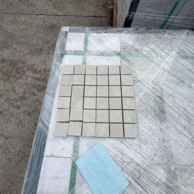 PALLET OF 300MM X 300MM TILE, ELEMENT LUX LIGHT LAPPATO MOSAIC, C60411PMS, 63 BOXES