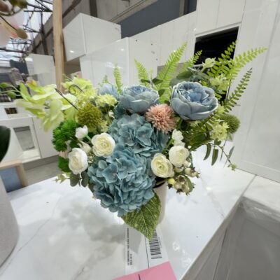 EX SHOWROOM, FAUX FLORAL ARRANGEMENT SOLD AS IS EX SHOWROOM, FAUX FLORAL ARRANGEMENT SOLD AS IS