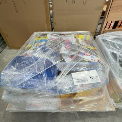 PALLET OF ASSORTED SEALS, PLASTIC STORAGE ETC SOLD AS IS NO WARRANTY PALLET OF ASSORTED SEALS, PLASTIC STORAGE ETC SOLD AS IS NO WARRANTY