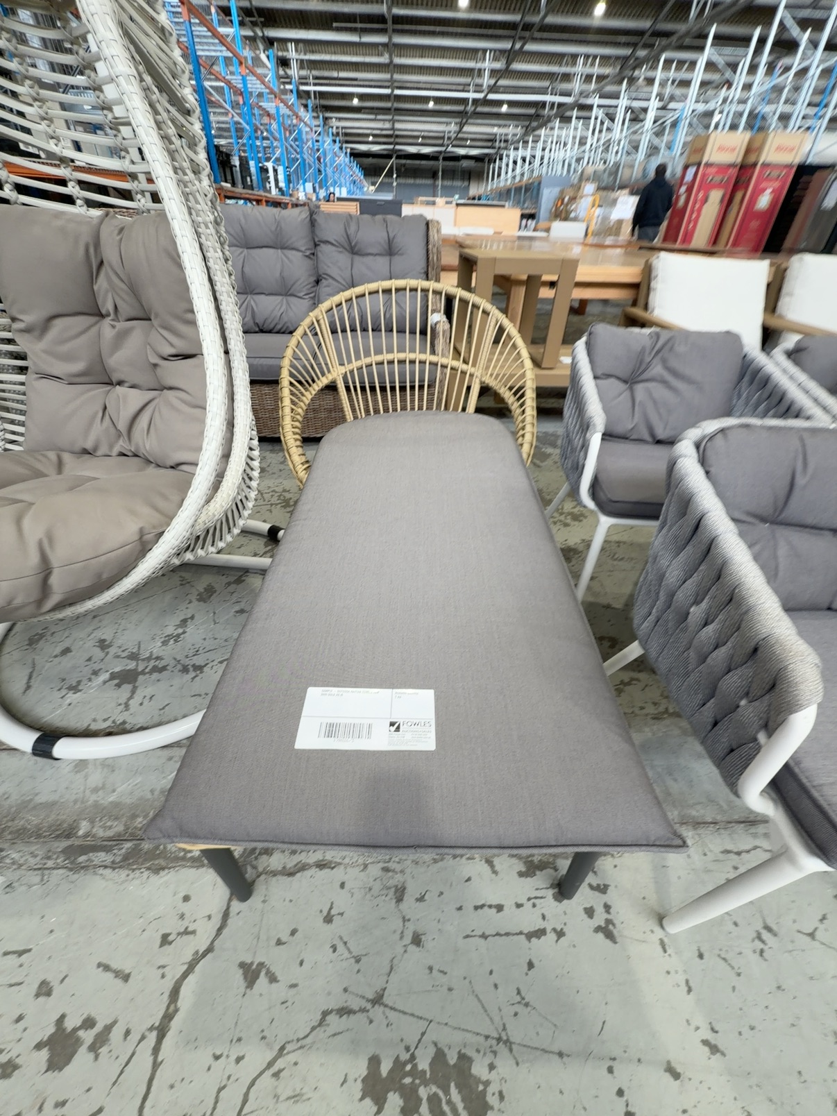 SAMPLE - OUTDOOR RATTAN SUNBED RRP$699 SOLD AS IS SAMPLE - OUTDOOR RATTAN SUNBED RRP$699 SOLD AS IS