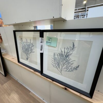 EX STAGING - PAIR OF ARTWORK, SOLD AS IS EX STAGING - PAIR OF ARTWORK, SOLD AS IS