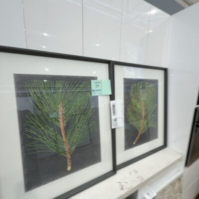 EX STAGING - PAIR OF ARTWORK, SOLD AS IS EX STAGING - PAIR OF ARTWORK, SOLD AS IS