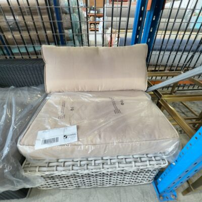SAMPLE - WICKER ARMLESS CHAIR (PART ONLY) SOLD AS IS SAMPLE - WICKER ARMLESS CHAIR (PART ONLY) SOLD AS IS