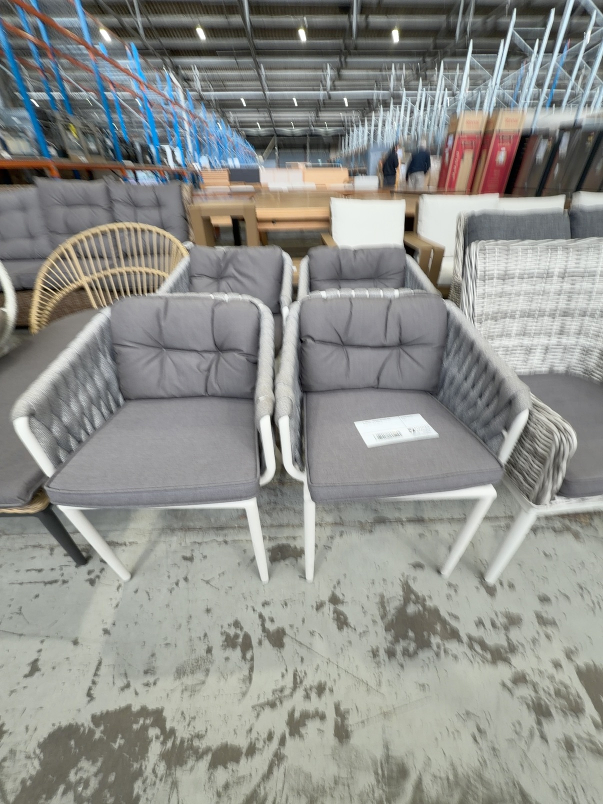 EX DISPLAY- DESIGNER OUTDOOR ROPE CHAIR SOLD AS IS RRP$450 EX DISPLAY- DESIGNER OUTDOOR ROPE CHAIR SOLD AS IS RRP$450