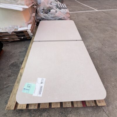 STONE EXTENDABLE OUTDOOR TABLE TOP ONLY, SOLD AS IS, NO LEGS STONE EXTENDABLE OUTDOOR TABLE TOP ONLY, SOLD AS IS, NO LEGS
