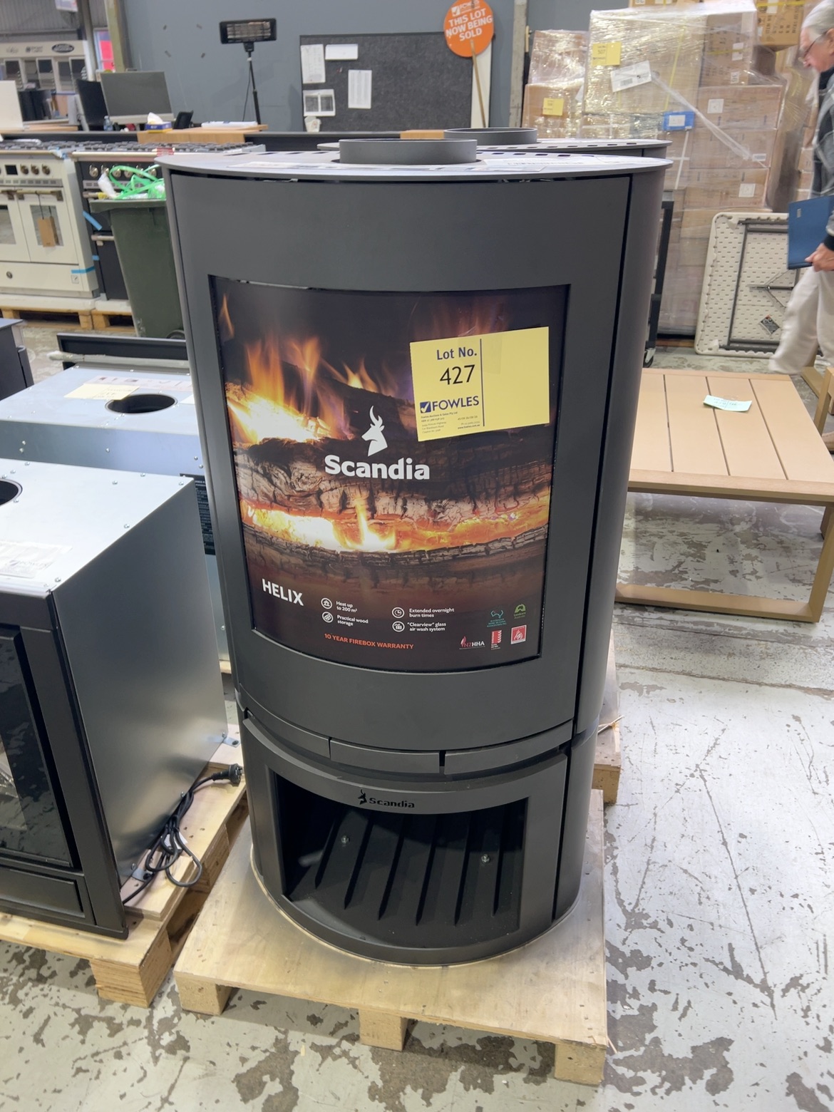 EX DISPLAY SCANDIA HELIX SCMR500 WOOD HEATER, HEATS UP TO 200M2, CURVED VIEWING GLASS, INTEGRATED LOWER WOOD STORAGE BOX, GRAPHITE SCMR500G-18-0179 3 MONTHS WARRANTY EX DISPLAY SCANDIA HELIX SCMR500 WOOD HEATER, HEATS UP TO 200M2, CURVED VIEWING GLASS, INTEGRATED LOWER WOOD STORAGE BOX, GRAPHITE SCMR500G-18-0179 3 MONTHS WARRANTY