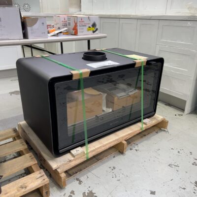 EX DISPLAY SCANDIA KALORA URBAN LS WOOD HEATER, CONTEMPORARY DESIGN, HEATS UP TO 300M2, LOW EMISSIONS SG006-25-0120 RRP$2999 3 MONTHS WARRANTY