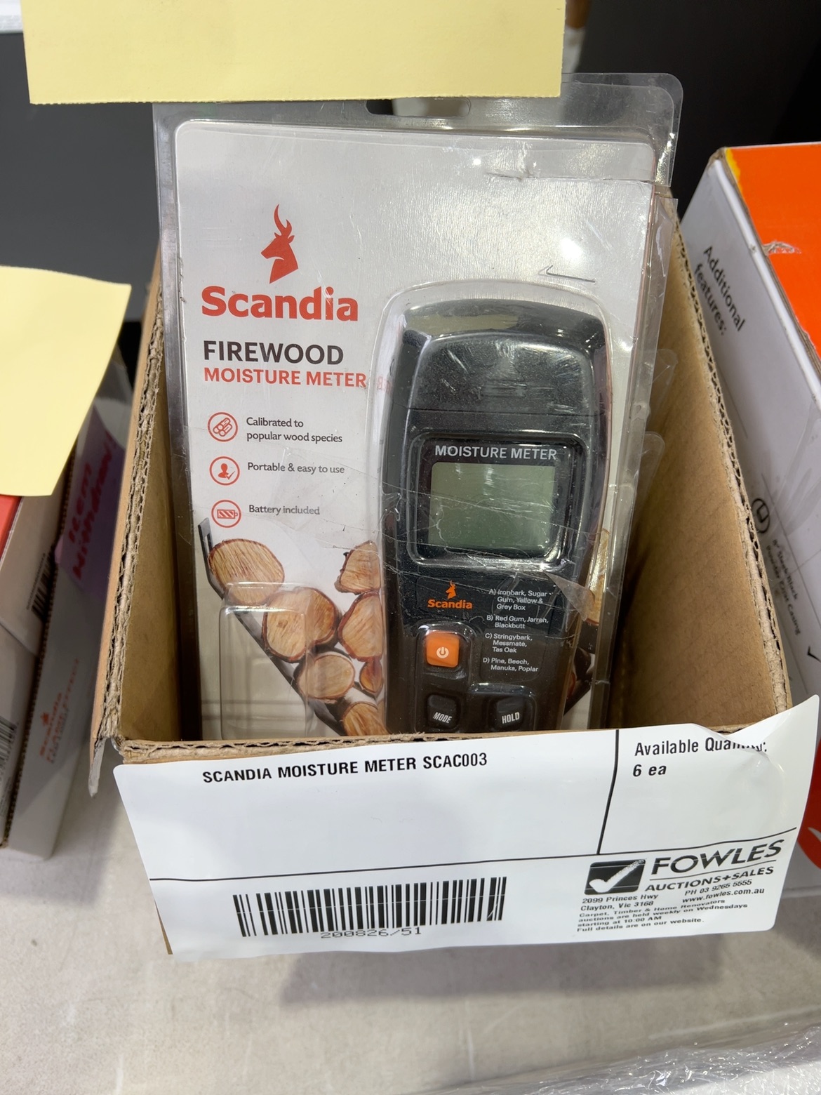 SCANDIA MOISTURE METER SCAC003 SCANDIA MOISTURE METER SCAC003