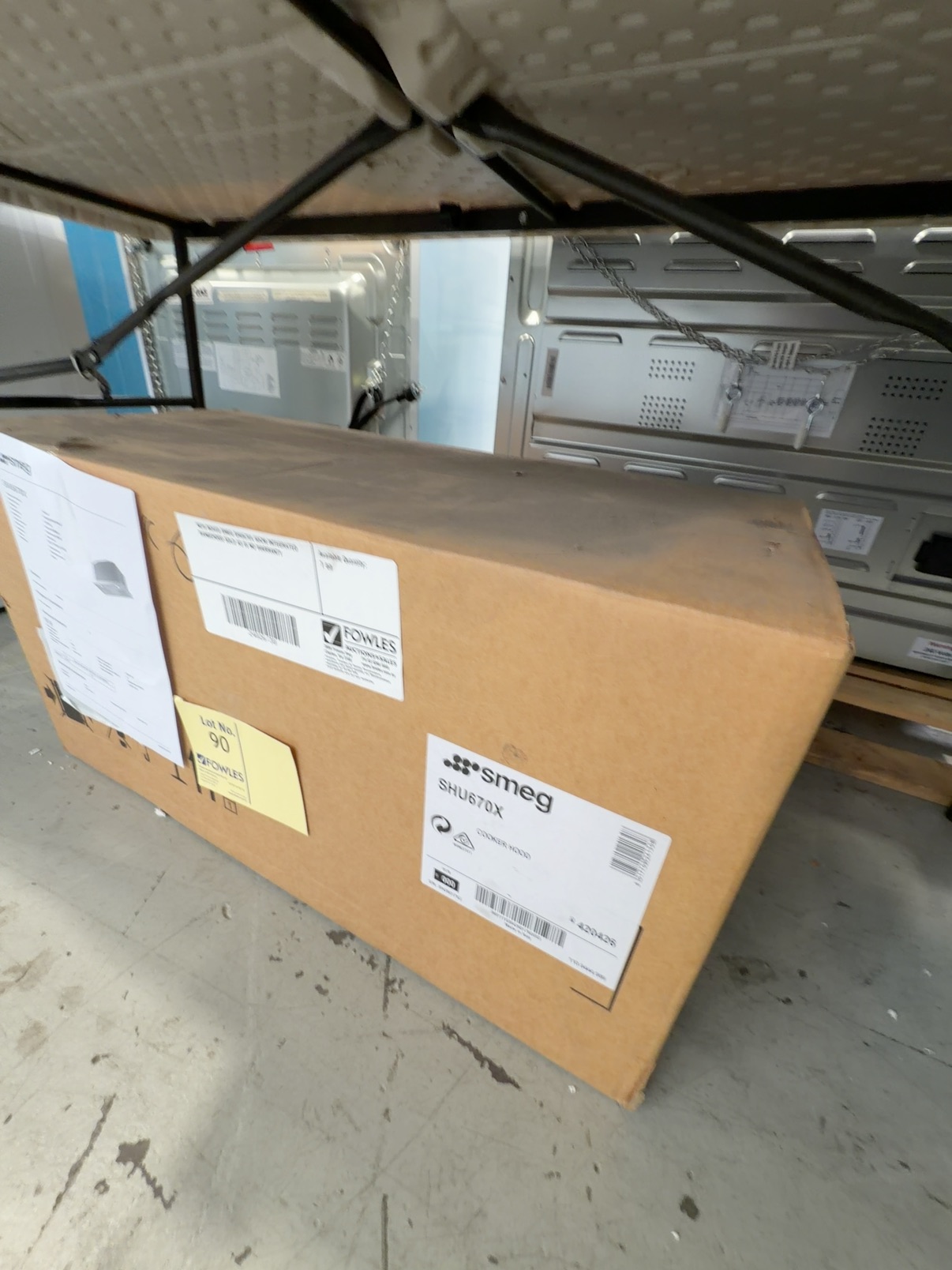 NEW BOXED SMEG SHU670X 60CM INTEGRATED RANGEHOOD 14 DAY WARRANTY NEW BOXED SMEG SHU670X 60CM INTEGRATED RANGEHOOD 14 DAY WARRANTY