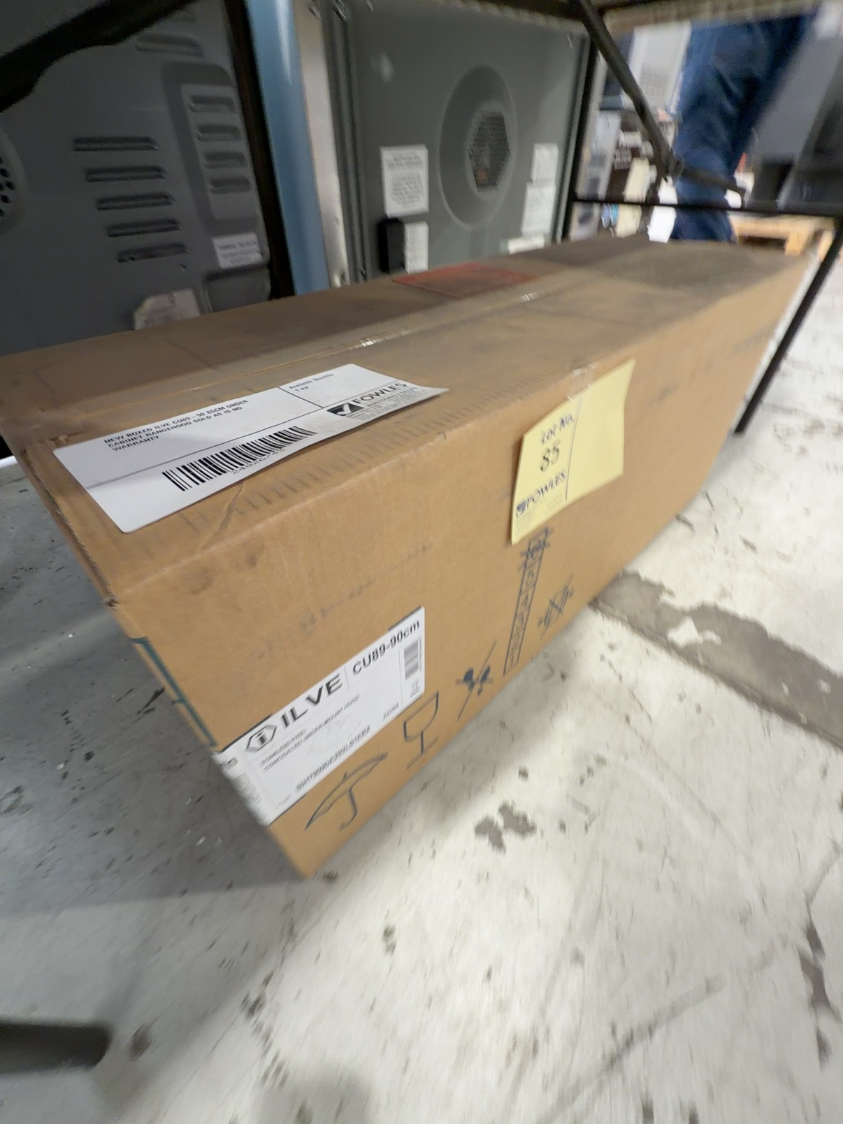 NEW BOXED ILVE CU89-90 86CM UNDER CABINET RANGEHOOD 14 DAY WARRANTY NEW BOXED ILVE CU89-90 86CM UNDER CABINET RANGEHOOD 14 DAY WARRANTY