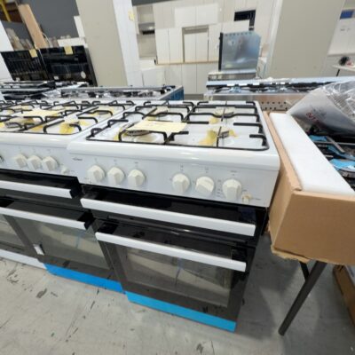 NEW CHEF WHITE 540MM ALL GAS FREESTANDING OVEN, WITH SEPARATE GRILL, SOLD AS IS NO WARRANTY NEW CHEF WHITE 540MM ALL GAS FREESTANDING OVEN, WITH SEPARATE GRILL, SOLD AS IS NO WARRANTY
