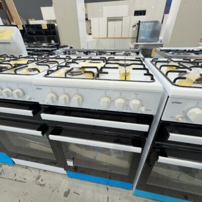 NEW CHEF WHITE 540MM ALL GAS FREESTANDING OVEN, WITH SEPARATE GRILL, SOLD AS IS NO WARRANTY NEW CHEF WHITE 540MM ALL GAS FREESTANDING OVEN, WITH SEPARATE GRILL, SOLD AS IS NO WARRANTY