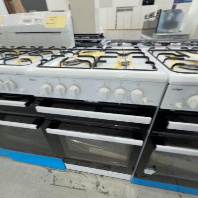 NEW CHEF WHITE 540MM ALL GAS FREESTANDING OVEN, WITH SEPARATE GRILL, SOLD AS IS NO WARRANTY NEW CHEF WHITE 540MM ALL GAS FREESTANDING OVEN, WITH SEPARATE GRILL, SOLD AS IS NO WARRANTY