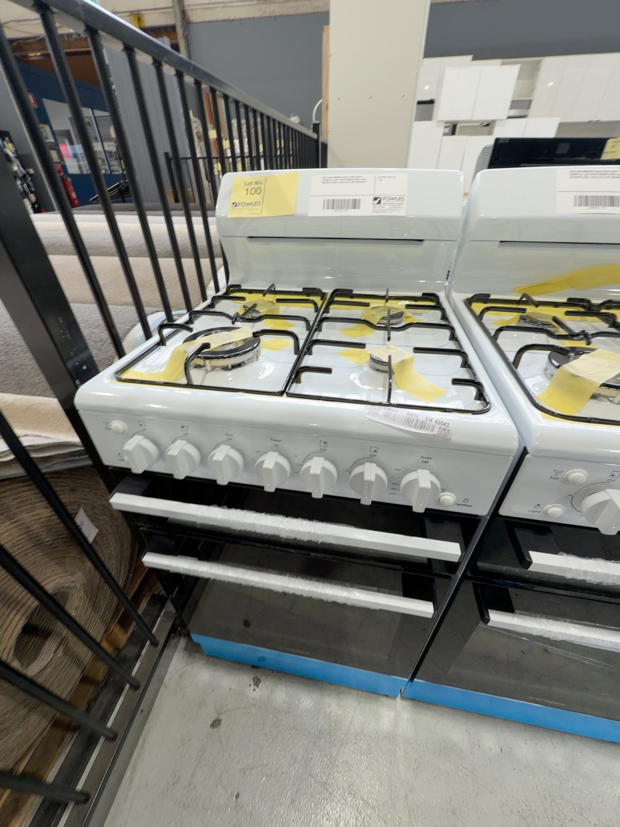 NEW WESTINGHOSE WLG512WCH WHITE 540MM ALL GAS FREESTANDING OVEN, WITH SEPARATE GRILL, SOLD AS IS NO WARRANTY NEW WESTINGHOSE WLG512WCH WHITE 540MM ALL GAS FREESTANDING OVEN, WITH SEPARATE GRILL, SOLD AS IS NO WARRANTY