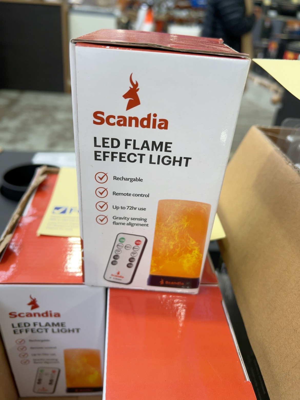 SCANDIA FLAME EFFECT LIGHT SCANDIA FLAME EFFECT LIGHT