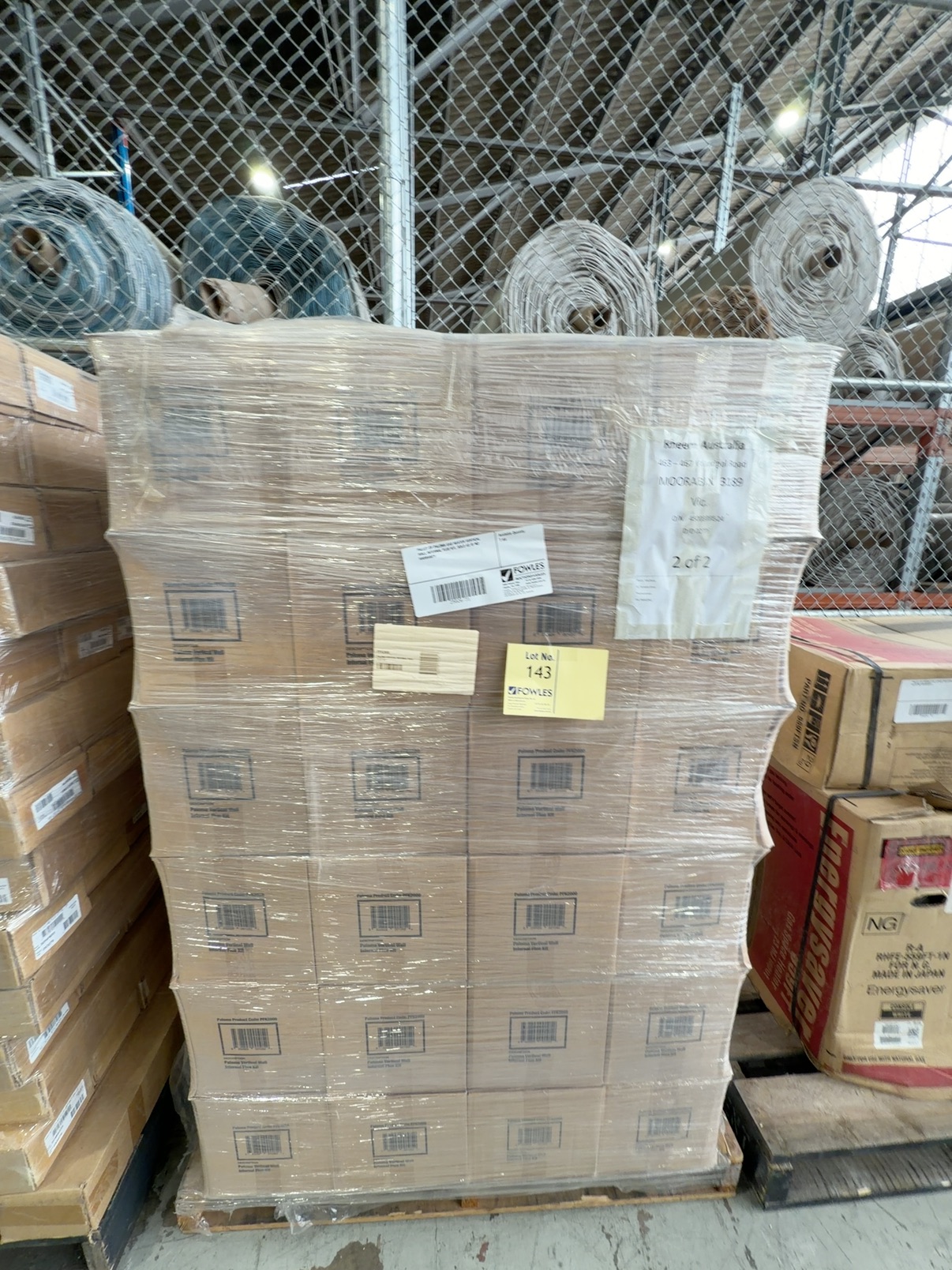 PALLET OF PALOMA GAS HEATER VERTICAL WALL INTERNAL FLUE KIT, SOLD AS IS NO WARRANTY PALLET OF PALOMA GAS HEATER VERTICAL WALL INTERNAL FLUE KIT, SOLD AS IS NO WARRANTY