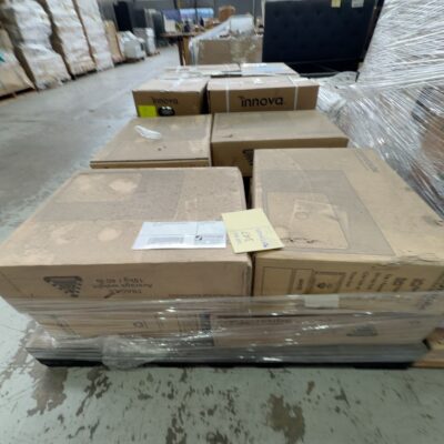 PALLET OF CAROMA CUBE VANITY BOWLS, SOLD AS IS PALLET OF CAROMA CUBE VANITY BOWLS, SOLD AS IS