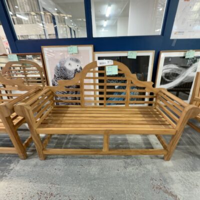 NEW MARLBORO PLANTATION TEAK GARDEN BENCH 1550MM RRP$1190 NEW MARLBORO PLANTATION TEAK GARDEN BENCH 1550MM RRP$1190