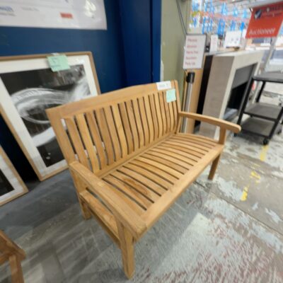 NEW KINGSTON PLANTATION TEAK GARDEN BENCH 1200MM RRP$890 NEW KINGSTON PLANTATION TEAK GARDEN BENCH 1200MM RRP$890