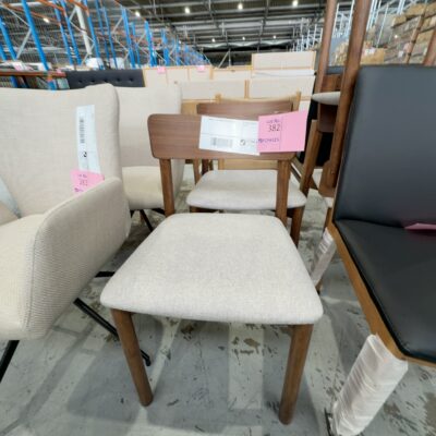 SAMPLE - AVA DINING CHAIR, WALNUT SAMPLE - AVA DINING CHAIR, WALNUT
