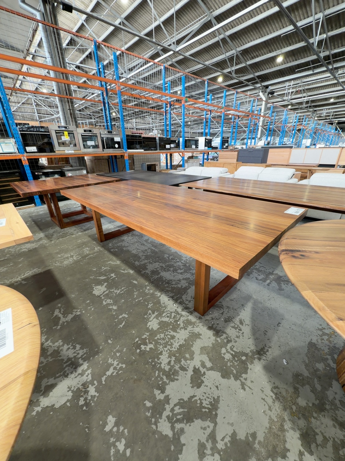 EX DISPLAY HAMILTON BLACKWOOD 2700MM DINING TABLE, SOLD AS IS EX DISPLAY HAMILTON BLACKWOOD 2700MM DINING TABLE, SOLD AS IS