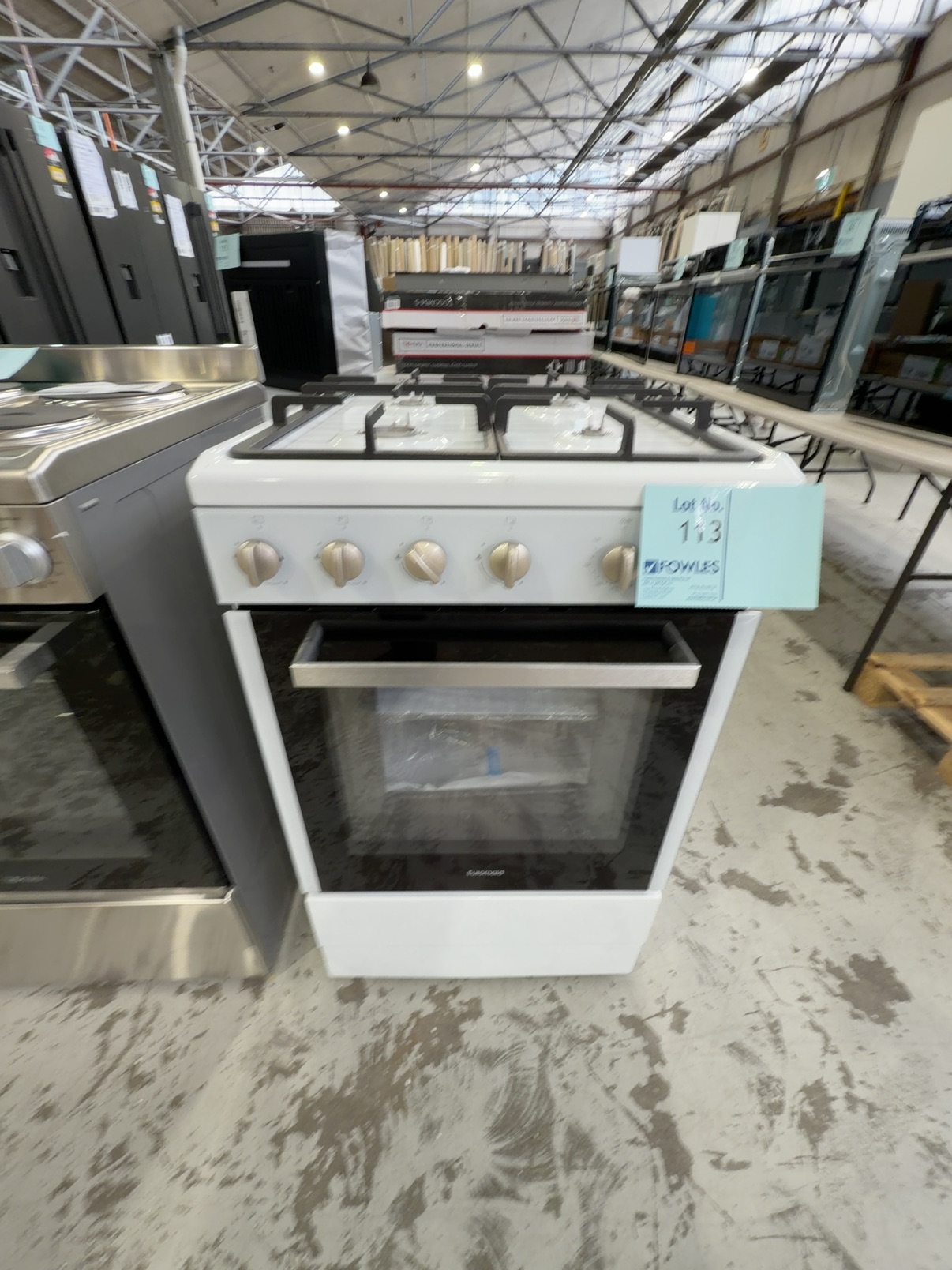 EX DISPLAY EUROMAID EFS54FC-SGW WHITE 540MM ALL GAS FREESTANDING OVEN, 3 MONTH WARRANTY EX DISPLAY EUROMAID EFS54FC-SGW WHITE 540MM ALL GAS FREESTANDING OVEN, 3 MONTH WARRANTY
