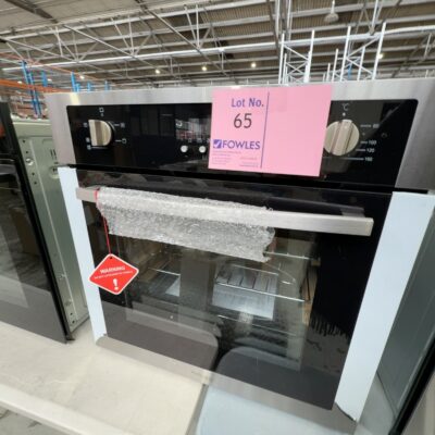 EX DISPLAY TECHNIKA TB60FDTSS 600MM ELECTRIC OVEN, 5 FUNCTIONS, 3 MONTH WARRANTY