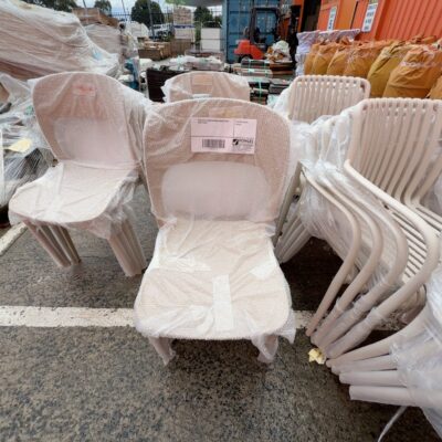 NEW EVERLY SAND OUTDOOR DINING CHAIRS RRP$74 EACH NEW EVERLY SAND OUTDOOR DINING CHAIRS RRP$74 EACH