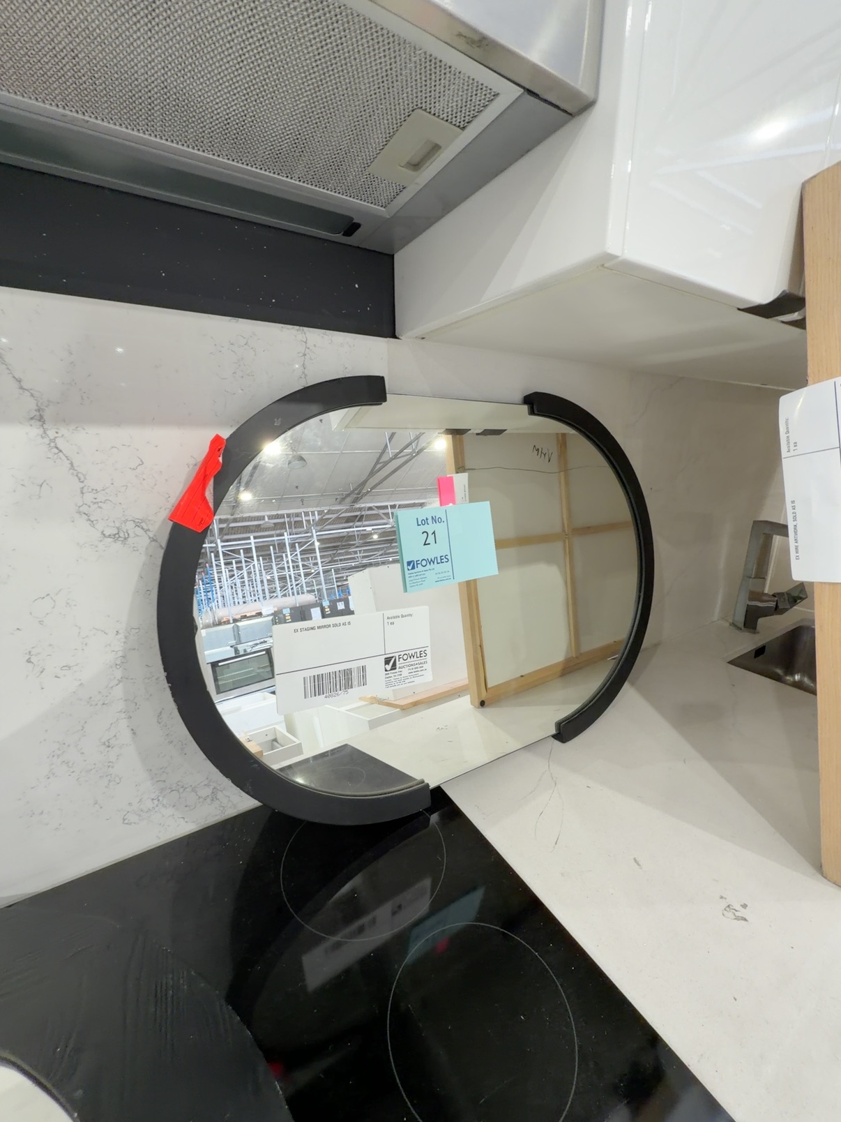 EX STAGING MIRROR SOLD AS IS EX STAGING MIRROR SOLD AS IS