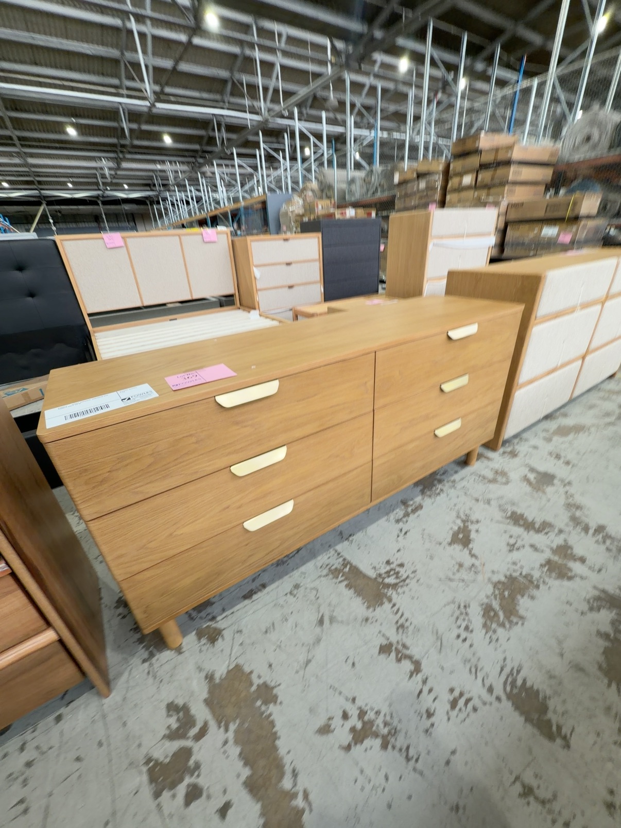 SAMPLE - NOOSA DRESSER, AMERICAN OAK TIMBER SOLD AS IS SAMPLE - NOOSA DRESSER, AMERICAN OAK TIMBER SOLD AS IS