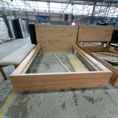 NEW DISCONTINUED FURNITURE - SANTORINI QUEEN MESSMATE BEDFRAME