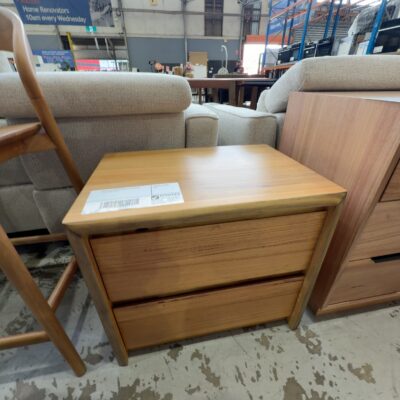 EX DISPLAY CONNOR MESSMATE BEDSIDE TABLE SOLD AS IS