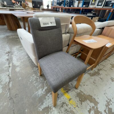 EX DISPLAY TAHOE DINING CHAIR, ONYX FABRIC, SOLD AS IS EX DISPLAY TAHOE DINING CHAIR, ONYX FABRIC, SOLD AS IS